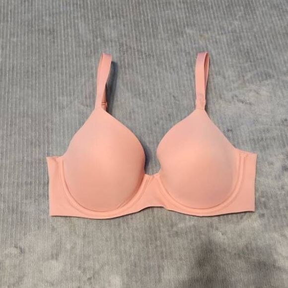 Aerie 32D Real Free Full Coverage Underwire Bra Pink - Picture 1 of 3